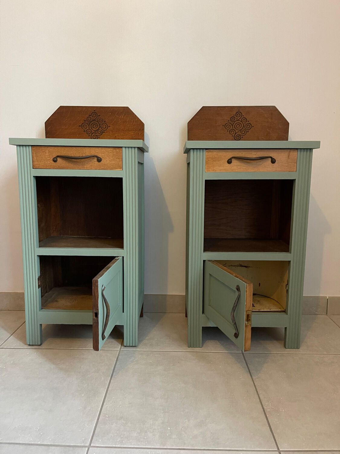 Pair of bedside tables