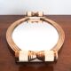 Antique Art Deco mirror tray
