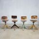 Bemefa vintage industrial workshop chairs desk chair factory stools Rowac