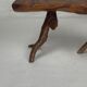 Wabia sabi rustic tree branch side table, Dutch 1960s