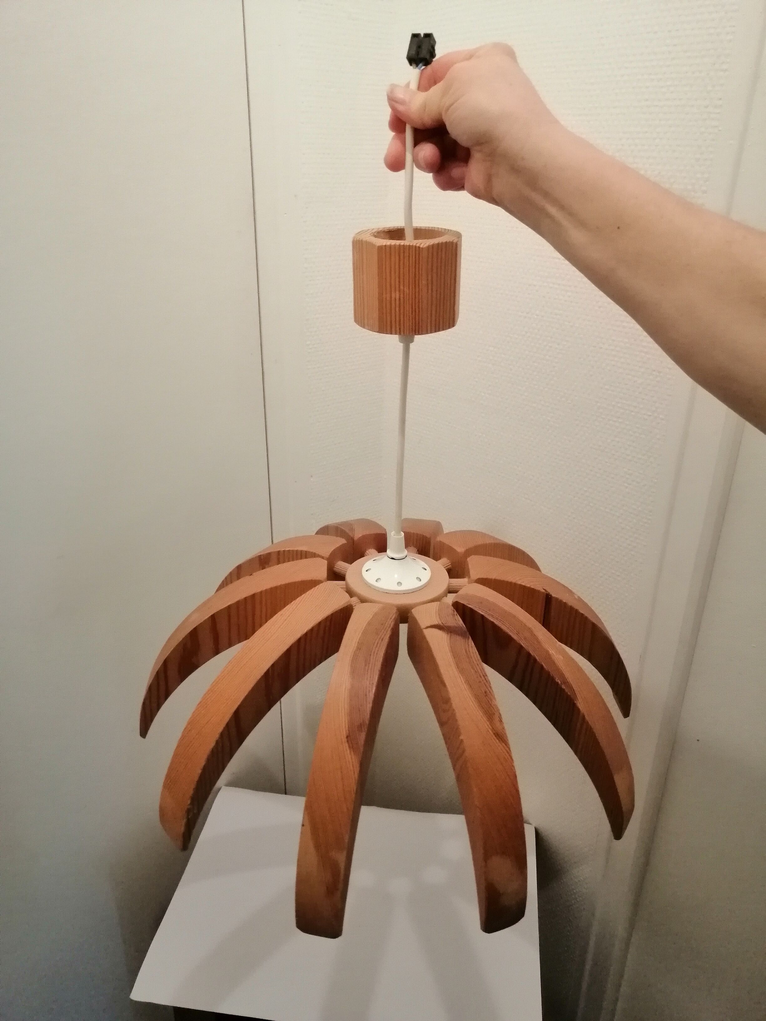 Vintage scandinavian pendant lamp