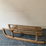 Wooden sledge