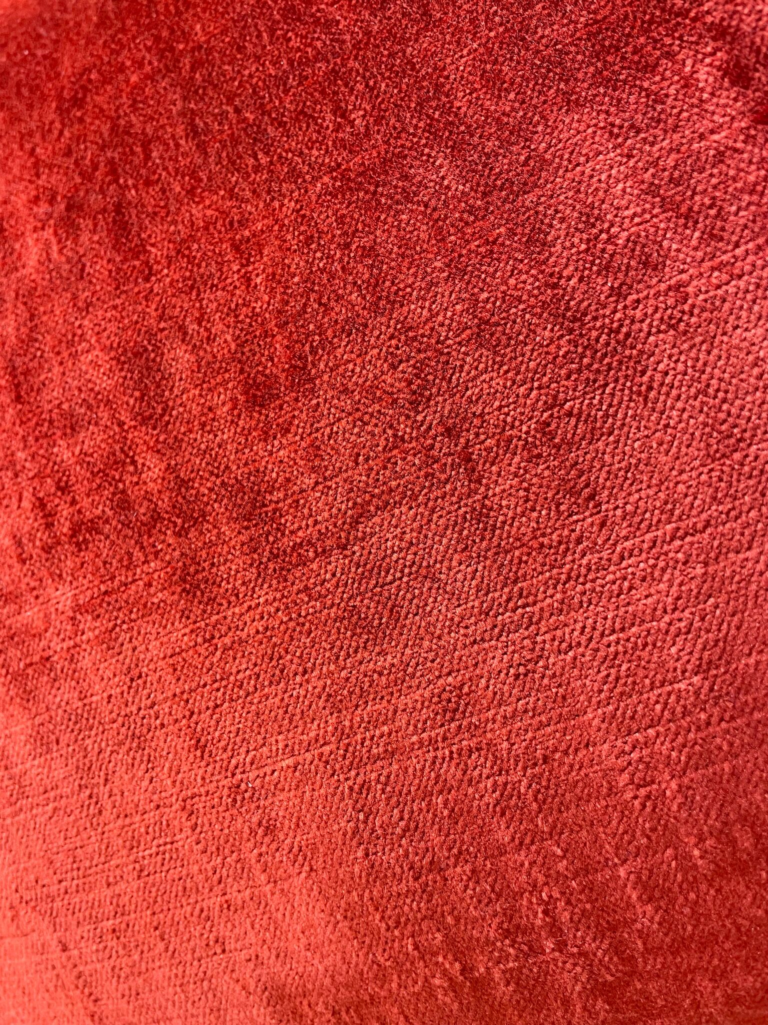 Velvet cushion pepper 35x50 cm