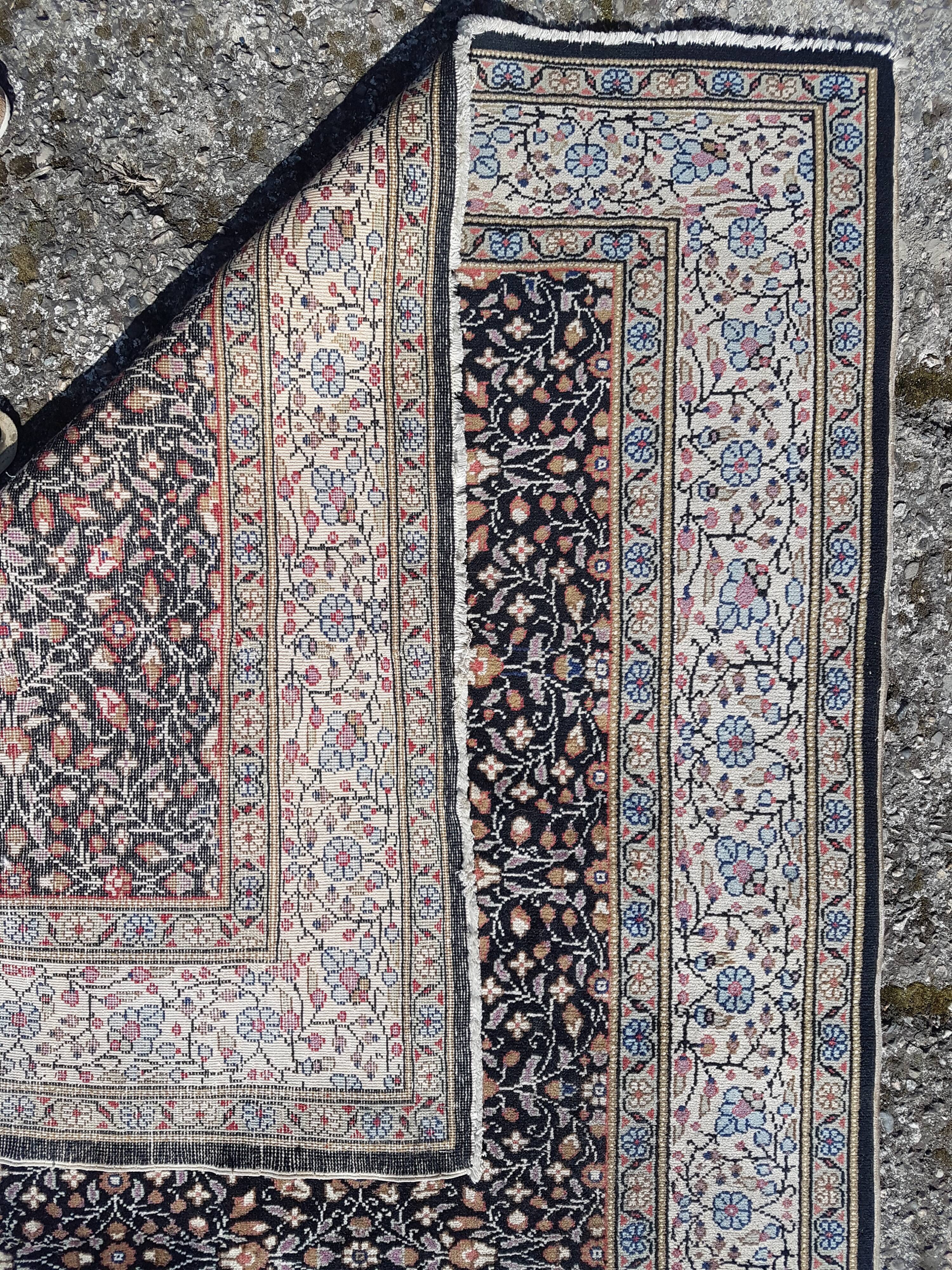 Handmade Persian rug 100% wool 151x248cm