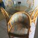 Maugrion rattan dining set
