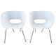 Lot de 2 chaises/fauteuils TOM VAC design by Ron Arad pour Vitra années 90