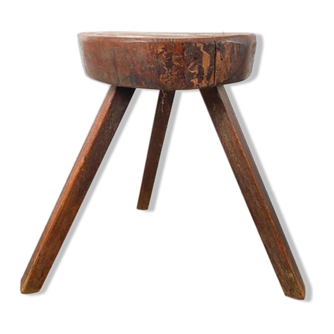 Brutalist tripod stool