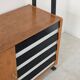 Library buffet U 458 black by Jiri Jiroutek for Interier Praha 1960