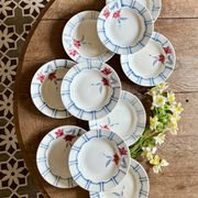 Set of 10 vintage deep plates from Digoin.