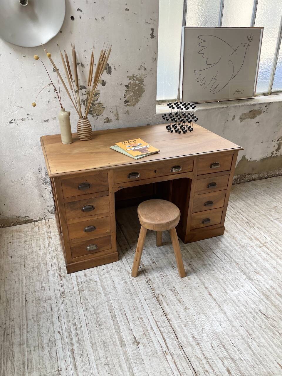 Walnut desk 1940