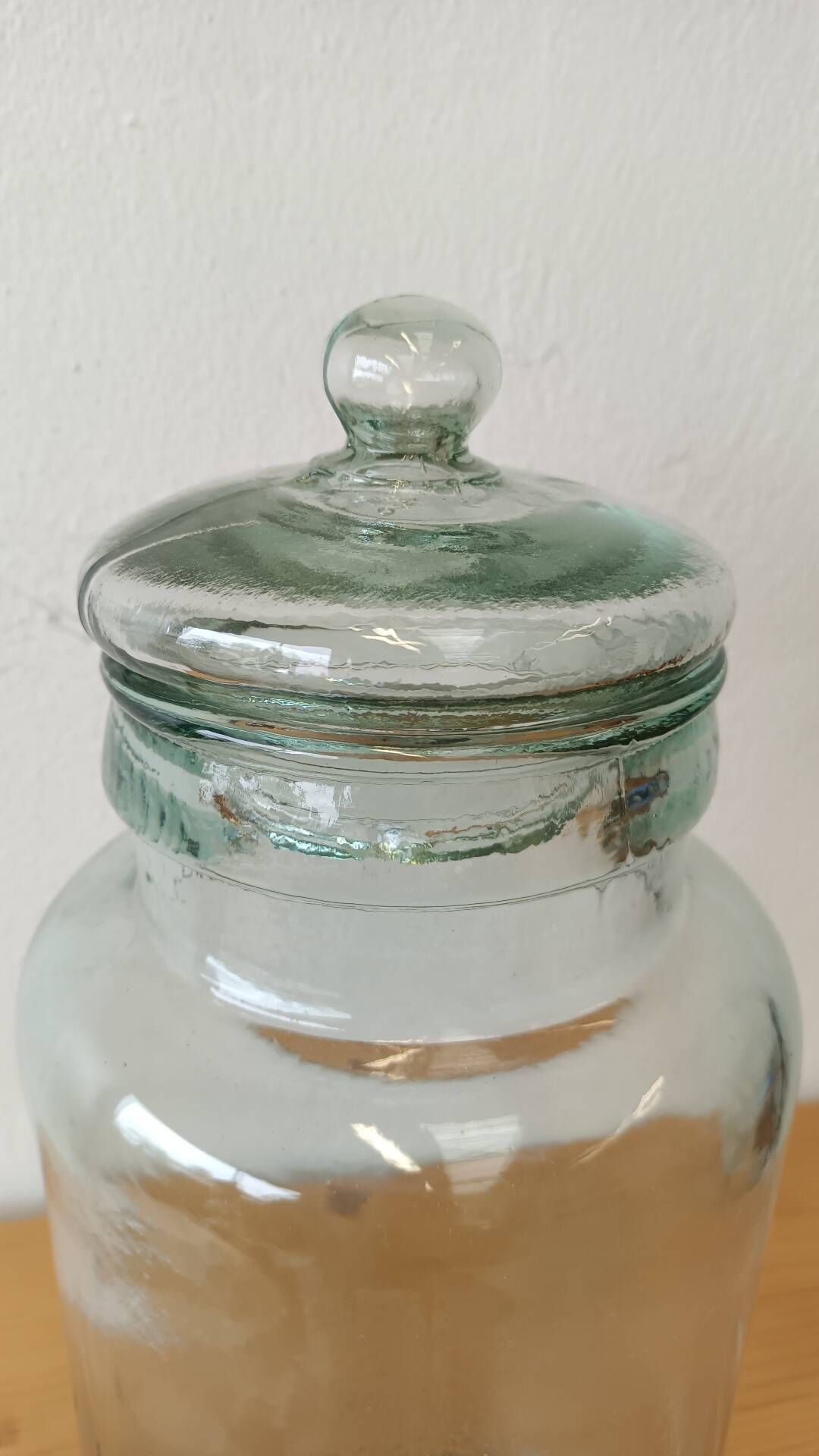 Glass sweet jar