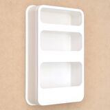 White plastic wall shelf by Jean Lin Viaud, 1970s