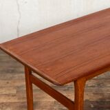 Scandinavian teak coffee table 1960 Denmark