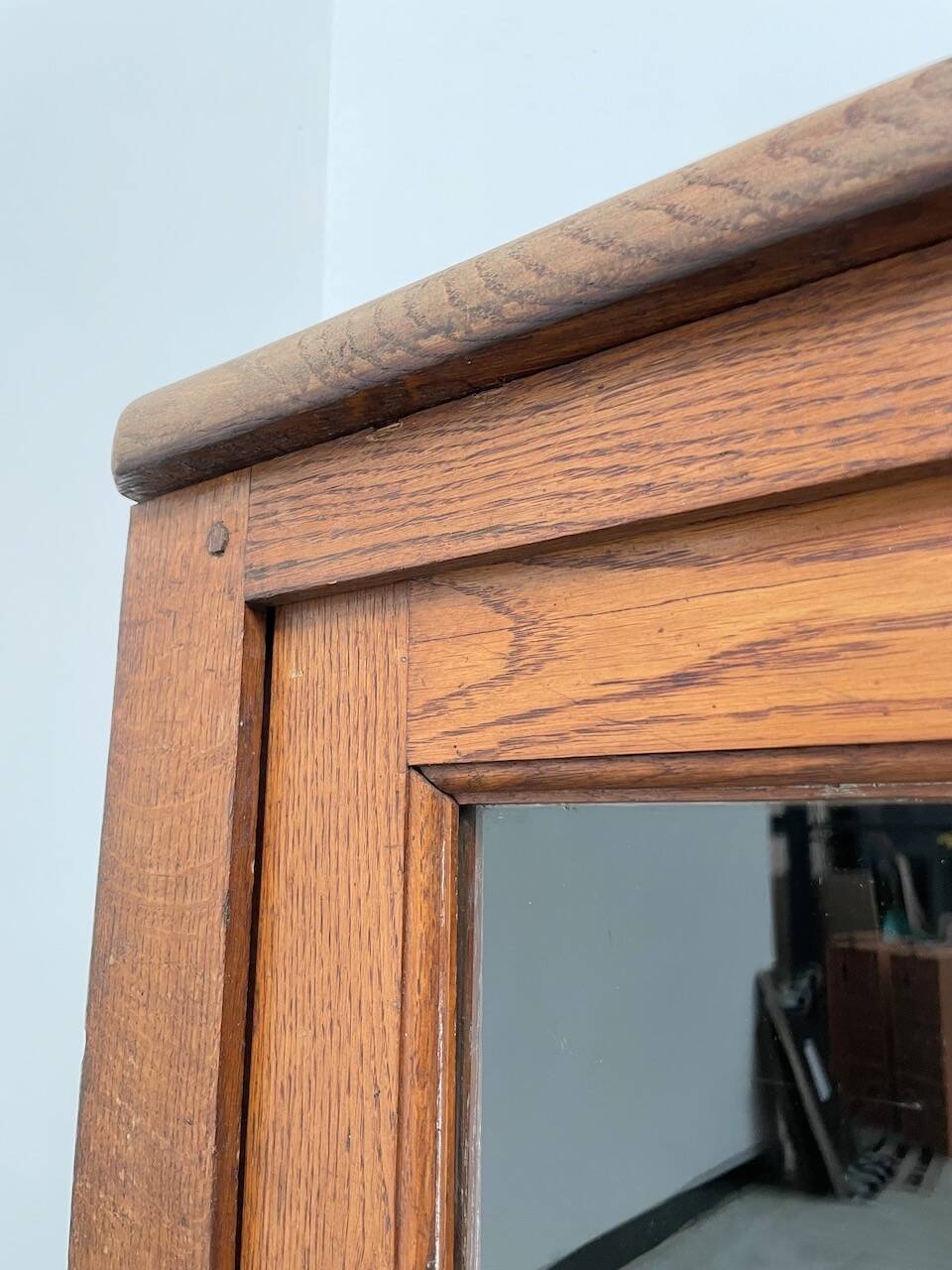 Enfilade de métier XXL chêne portes vitrées