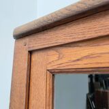 Enfilade de métier XXL chêne portes vitrées