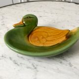 Empty ceramic duck pocket 60s