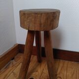 Brutalist tripod stool