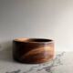Wooden salad bowl