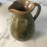Speckled enamel pitcher