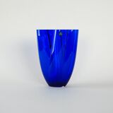 Cobalt vase, Danish design, 1980s, manufacturer: Royal Copenhagen