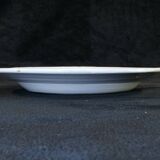 Plate in faience hr quimper decoration of breton