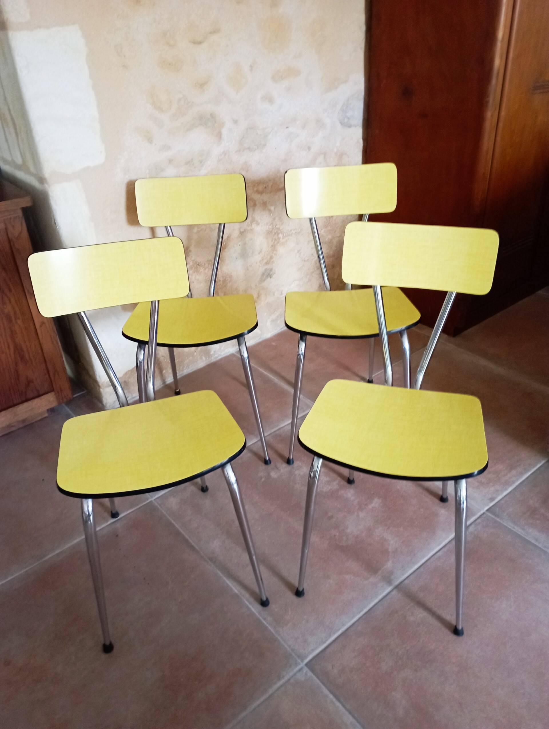 Set of 4 60s chairs