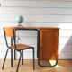 Bureau et chaise de maître d'école