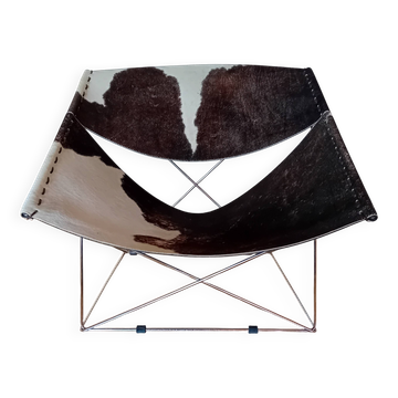 Vintage Butterfly Chair F675 - Pierre Paulin - leather