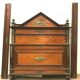 Napoleon period bed in mahogany and veneer XIX century