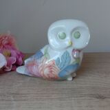 Figurine chouette en porcelaine décor de fleurs Gallo Design Villeroy & Boch