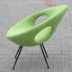 Beautiful and very rare pair of armchairs egg 50 60 year tear