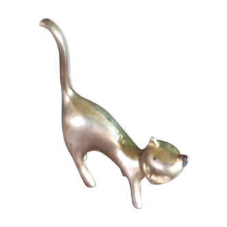 Brass cat