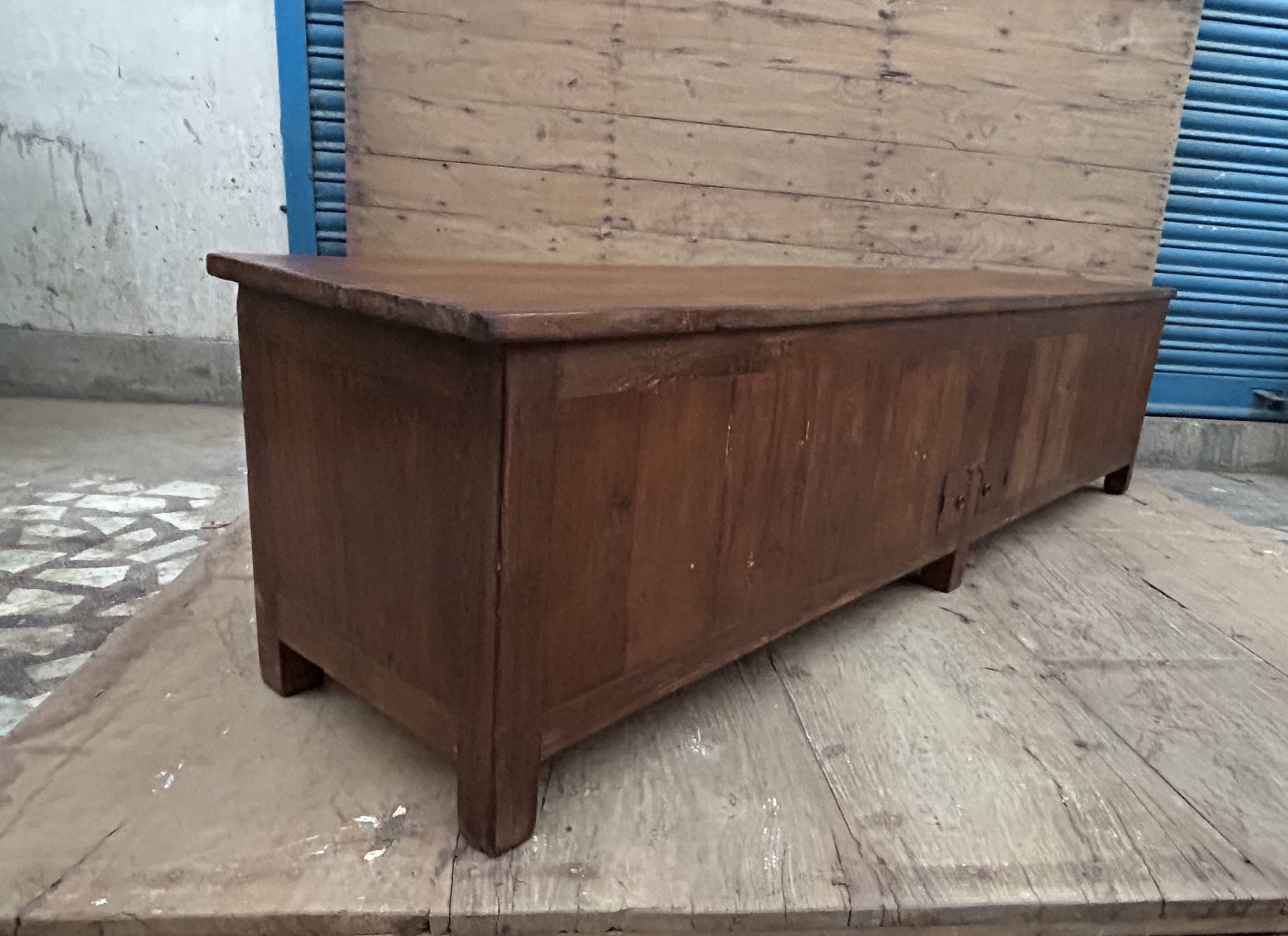Buffet TV low unit in Burmese teak