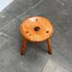 Mid-century pine sauna stool by Bertel Gardberg for Artek, 1950s.