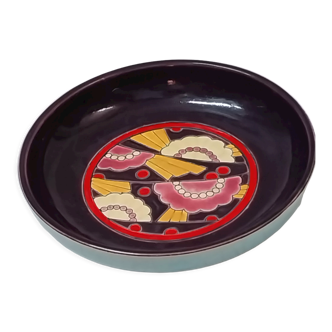 Trinket bowl longwy art deco