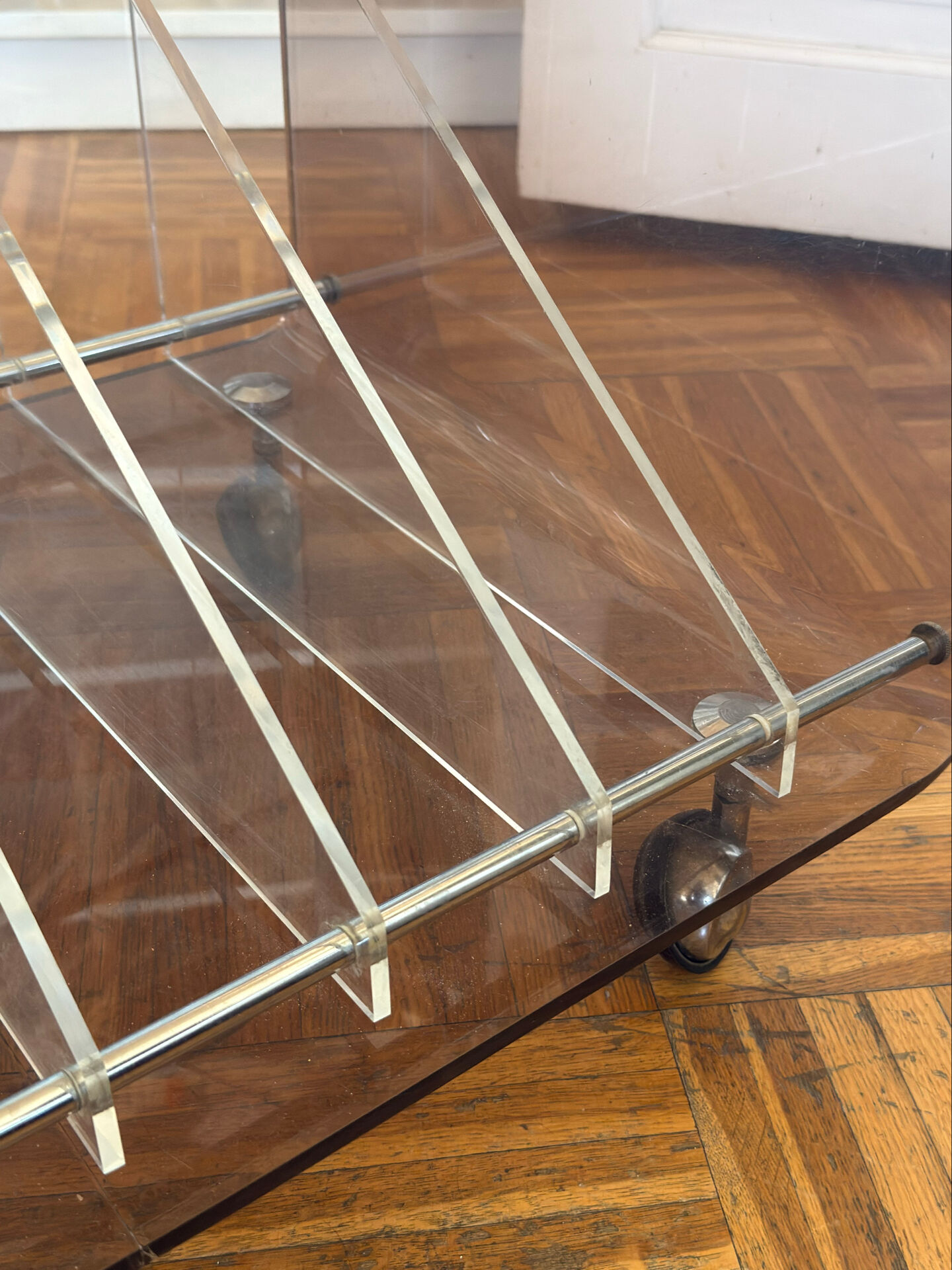 Coffee table / Hi-fi vinyl unit Michel Dumas