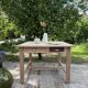 Table bois carré / Table à manger / table de boulanger