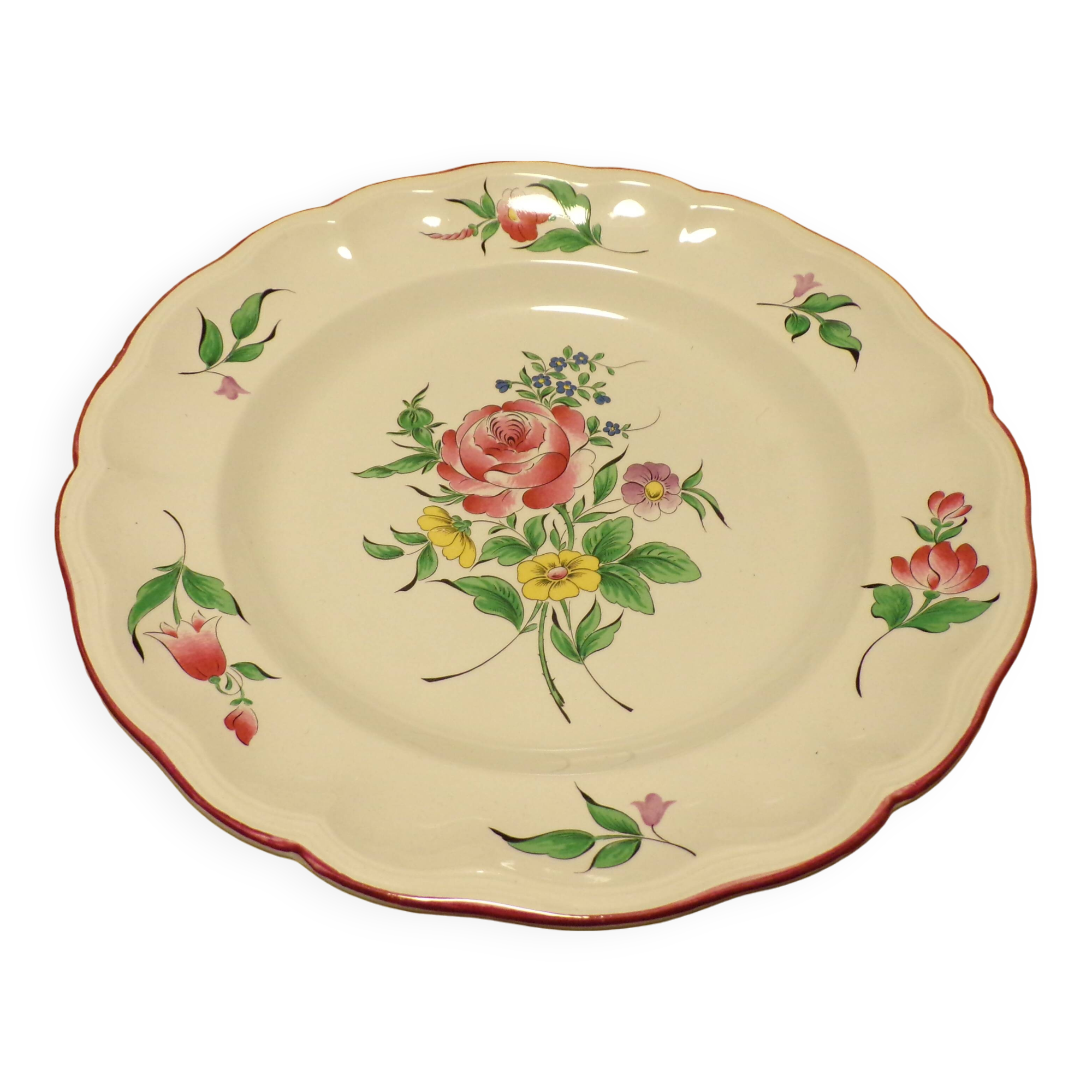 Lunéville round street light dish Ø30cm