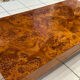 Vintage 1970s Elm Burl Coffee Table