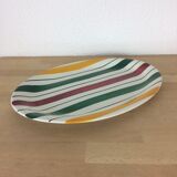 Plat en céramique Longchamp multicolore