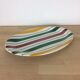 Plat en céramique Longchamp multicolore