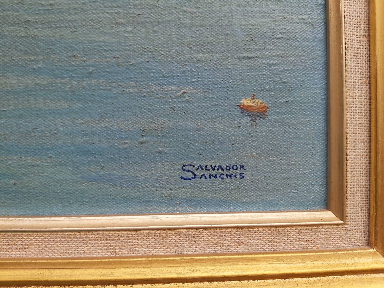 Tableaux Monaco, huile sur toile
