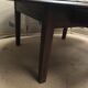 Oval coffee table in vintage oak year 40/50