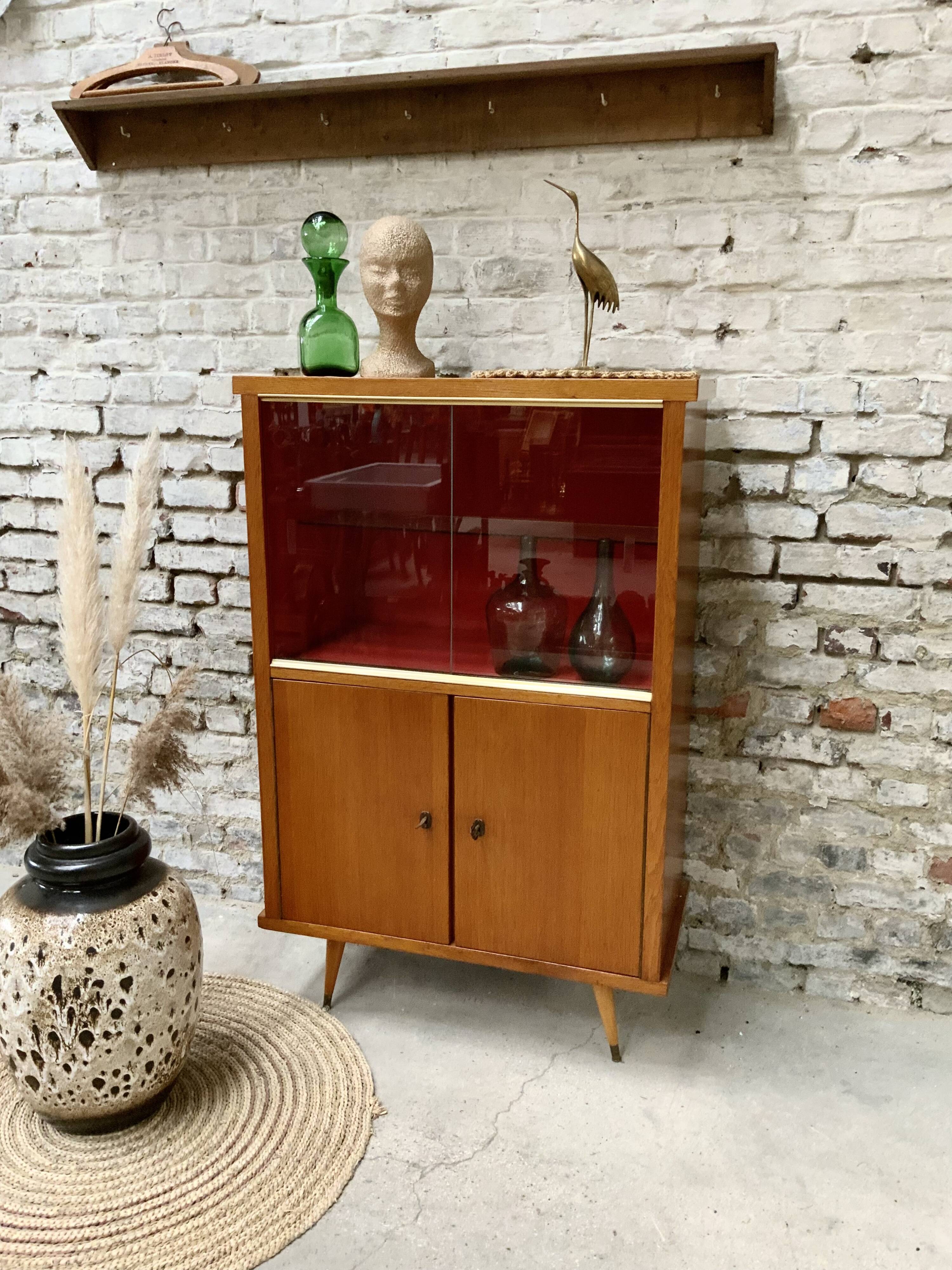 Scandinavian showcase cabinet