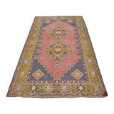 Oushak Handknooted Floral Carpet