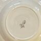 Set of 6 old earthenware soup plates, cream color and gilding Digoin Sarreguemines ACC-7157