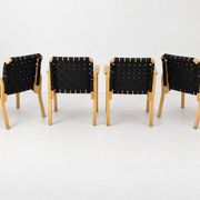 Model 45 Lounge Chairs by Alvar Aalto for Artek, 1970s, Set of 4