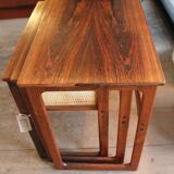 Palissander nested sidetable set by J Andersen for Silkeborg