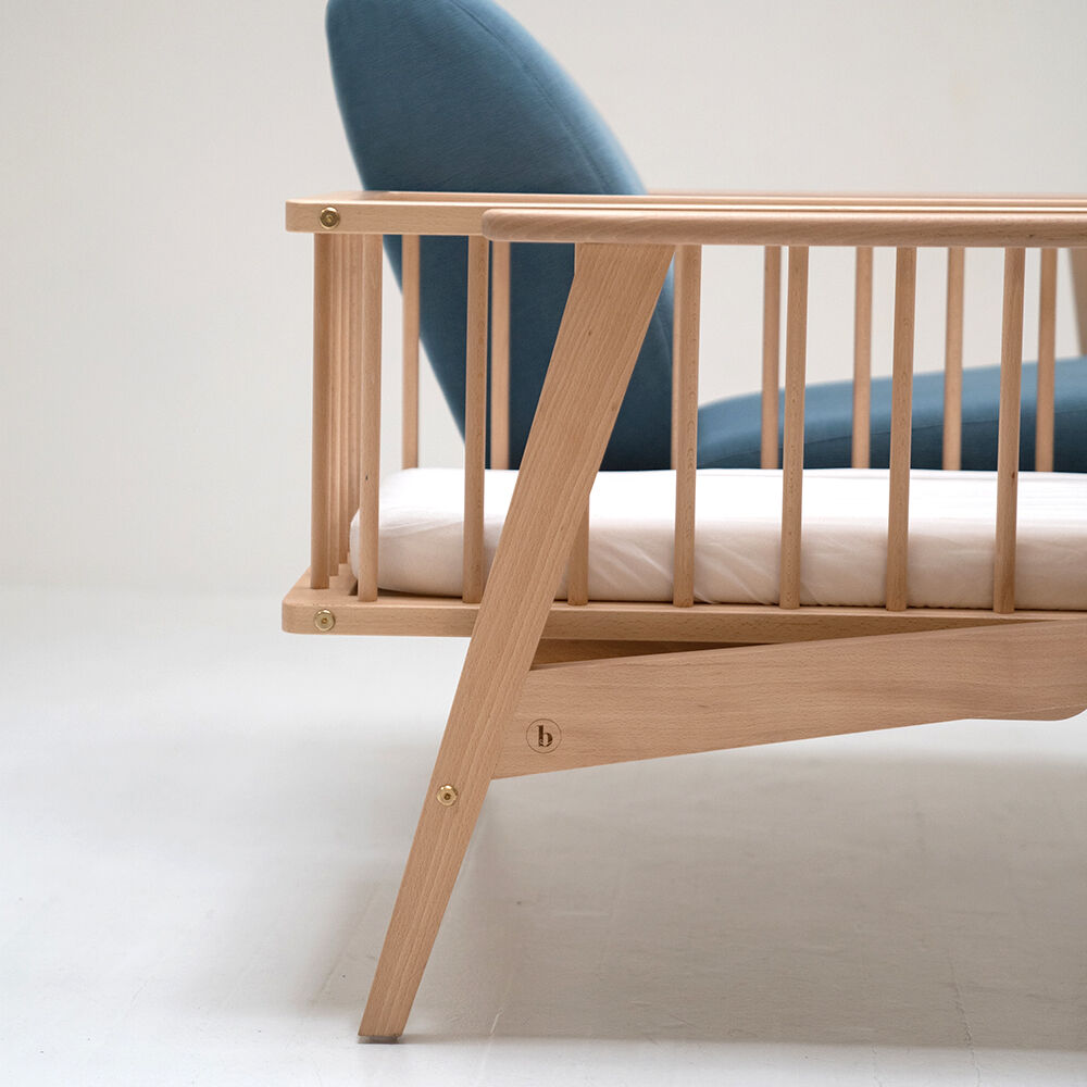 Fauteuil Berceau Evolutif Complet Bleu Tempete Selency