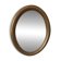 Miroir ovale Glace Saint Gaubin encadré doré à la feuille d’or